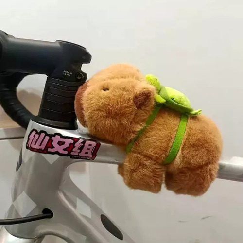 Pulsera De Peluche Con Forma De Tortuga Y Capibara, 18 X 9 C