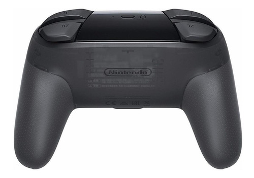 Imagem 2 de 2 de Controle joystick sem fio Nintendo Switch Pro Controller black