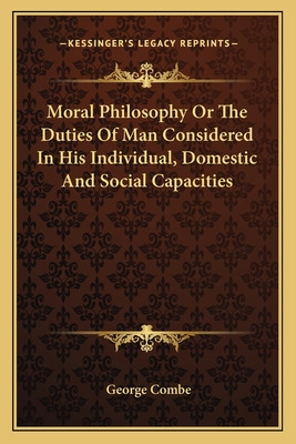 Libro Moral Philosophy Or The Duties Of Man Considered In...