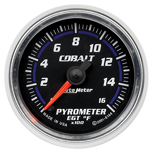 6144 Cobalt Electric Pyrometer Gauge Kit, 2.3125 In.