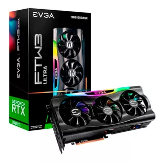 Placa De Video Evga Rtx 3080ti Ftw3 Ultra 12gb Gddr6x Lhr -