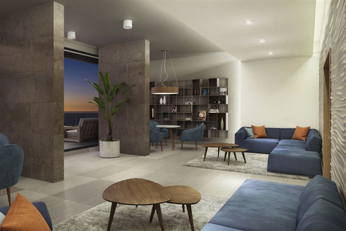 Departamento Nuevo Venta 3 Dorm Vista Despejada En Concón