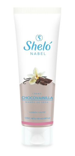 Crema Chocovainilla Manos De Seda 100gr Hidrata Y Nutre 