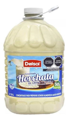 Concentrado Delsol Sabor Horchata 5 L Msi