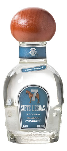 Pack De 12 Tequila 7 Leguas Blanco Mini 50 Ml