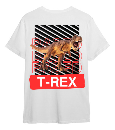 Remera T-rex Dinosaurios Waved Edición Limitada