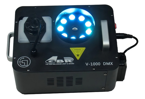 Máquina de humo GBR V-1000 DMX color negro