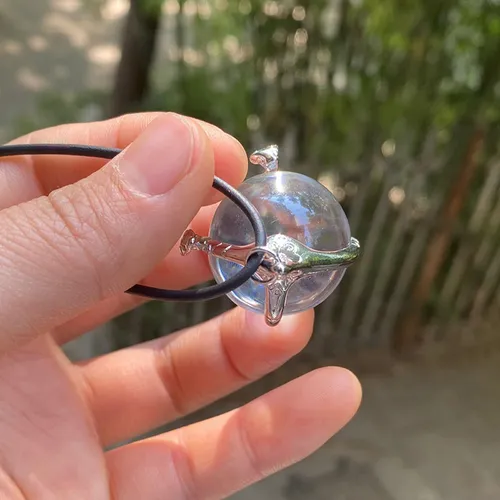 E Witch Collar Kandrakar De Cristal Corazón De Anime Cosplay