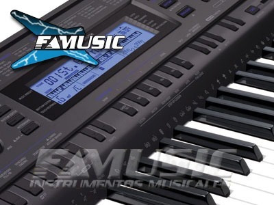 Combo Teclado Casio Wk500 + Soporte Tijera + Fuente