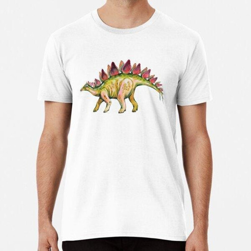 Remera Mi Amigo Stegosaurus Algodon Premium