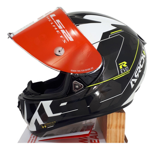 Casco Moto Integral Ls2 323 Arrow Con Pinlock Pista