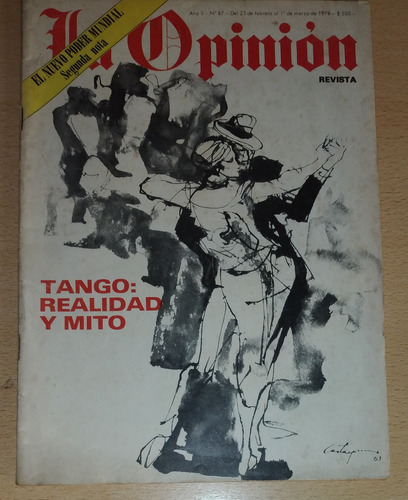 Revista La Opinión N°87 Febrero Marzo De 1978