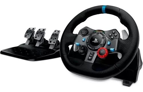 Volante Racing Joystick Para Ps2 Ps3 Câmbio G27 Logitech