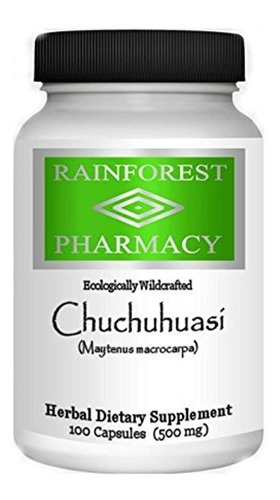 Rainforest Farmacia Chuchuhuasi 100 cápsulas 500 mg 100%