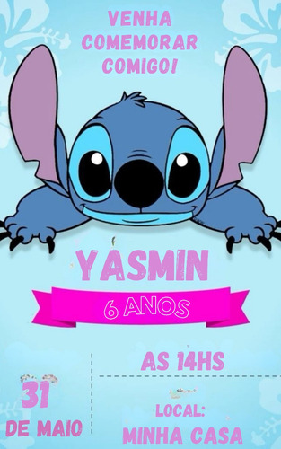Convite Digital Infantil Personalizado Com O Tema