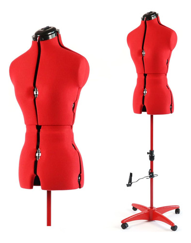 Maniquí De Vestido Ajustable Coser Tamaño Femenino 6-...