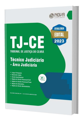 Apostila Tj Ce - Técnico Judiciário - Área Judiciária