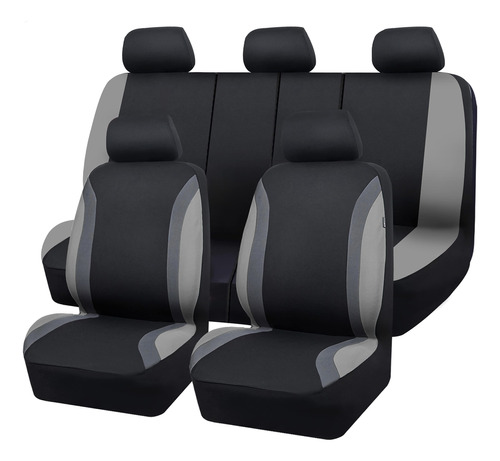 Car Pass Juego Completo Funda Asiento Automovil Tela Ajuste