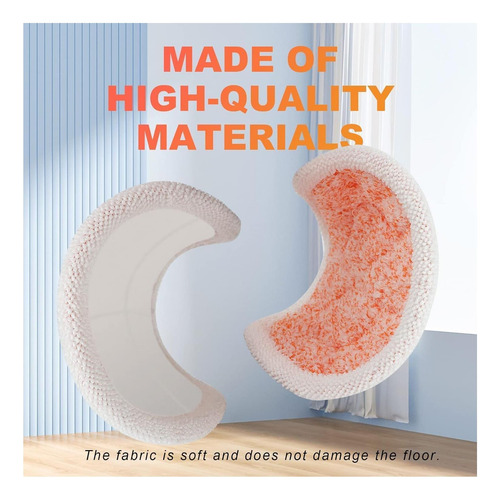 Almohadillas De Reemplazo Para Bissell Spinwave Mop: 16 Para