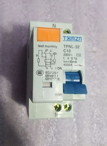 Interruptor Diferencial 110v 220v Ac 50-60hz Protección 30ma