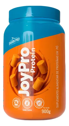 Whey Protein Joypro Pote 900g Sabor Paçoca Shark Pro - R$ 114,9