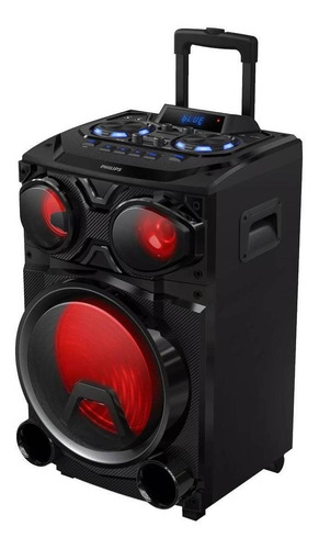 Imagen 2 de 3 de Parlante Philips TAX3305 con bluetooth negro 100V/240V