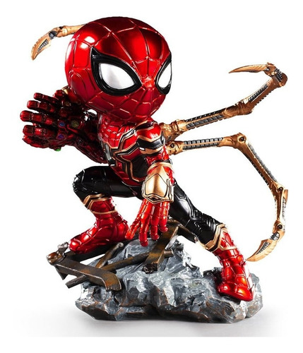 Figura Iron Spider Avengers Endgame Minico 3222 Iron Studios