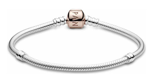 Brazalete Pandora Moments En Recubrimiento En Oro Rosa 14k