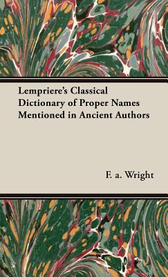 Libro Lempriere's Classical Dictionary Of Proper Names Me...