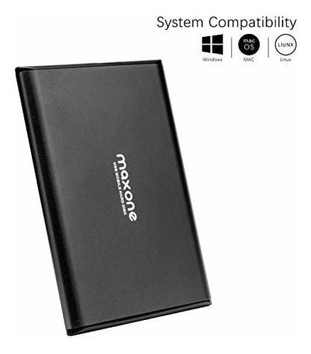Disco Duro Externo Portátil Delgado 2 Tb Usb 3.0