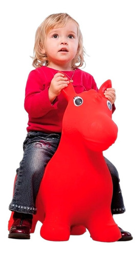 Imagen 3 de 3 de Muñeco Saltarín Inflable Con Sonido Vaca Juego Colores