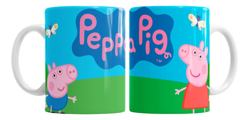 Plantillas Vectores Para Tazas Peppa Pig La Cerdita M2