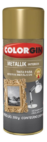 Spray Colorgin Metalik Cobre 350ml  54