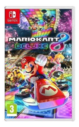 Mario Kart 8 Deluxe Switch  Mídia Física Pronta Entrega