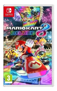 Mario Kart 8 Deluxe Switch Mídia Física Pronta Entrega