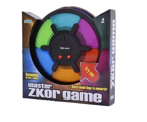 Zkor Game Master Simil Simon Juego Memoria Luces Sonidos