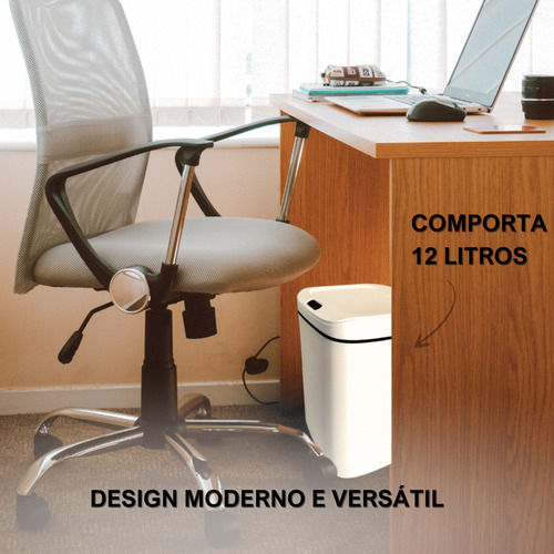 Lixeira Automatica Com Sensor Inteligente Eletronica