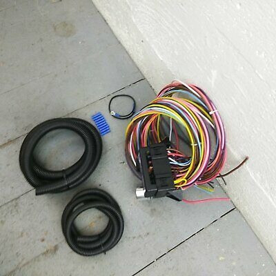 1980 - 1986 Ford Truck Or Bronco 8 Circuit Wire Harness  Tpd