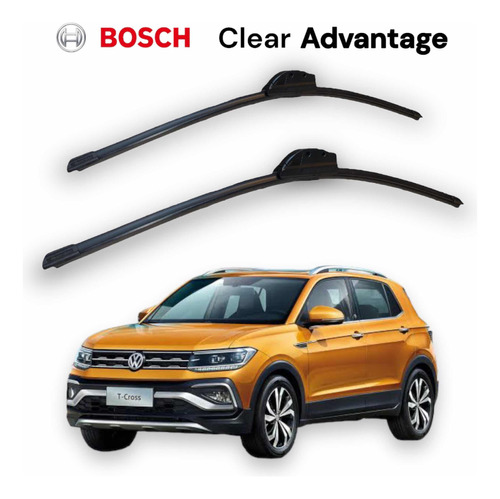 Plumas Limpiaparabrisas Bosch Vw T-cross 2020 2021 2022 2023