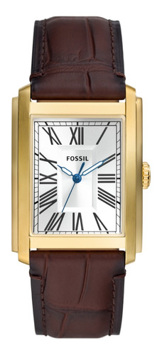 Reloj Hombre Fossil Carraway Piel Color de la correa Marrón