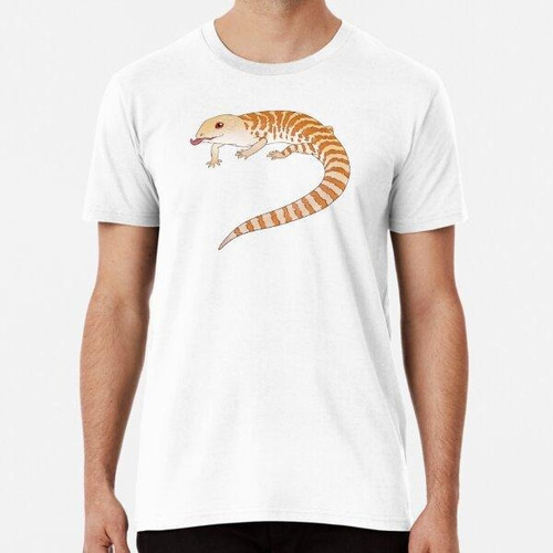 Remera Albino Blue Tongue Skink Algodon Premium 