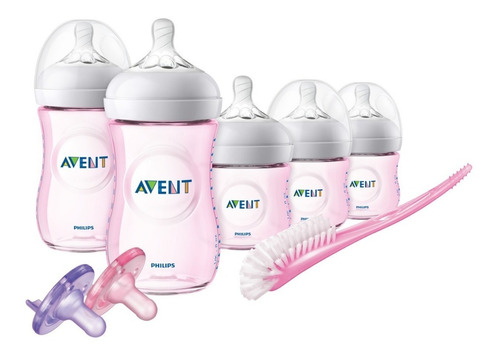 Avent Set Kit Biberones Cepillo Chupones Recién Nacido