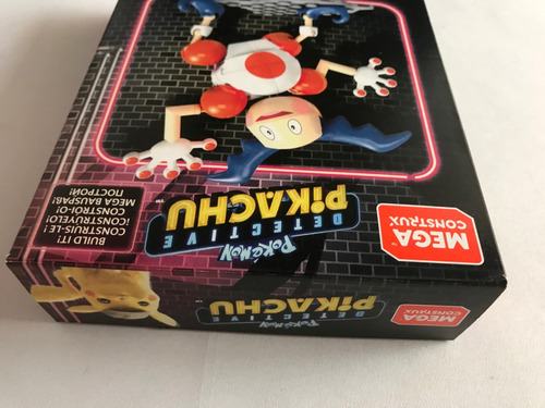Mr Mime Pokemon Mega Construx Detective Pikachu Ghh03 70pz 70 (Usado)