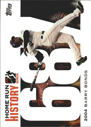 2005 Topps Barry Bonds Home Run Historia 687 Barry Bonds Hr6