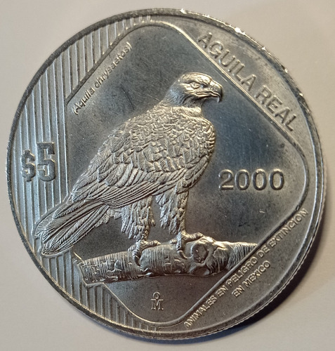 Onza De Plata Águila Real Animales En Peligro De Extinción (Usado)
