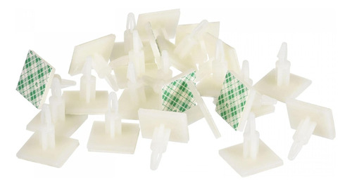 Pack 20 Separador Soporte Plastico 40* 63 Adhesivo