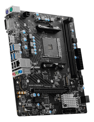 Motherboard Msi B450m-a Pro Max Ii, Amd B450, Ddr4, Am4,  Hd