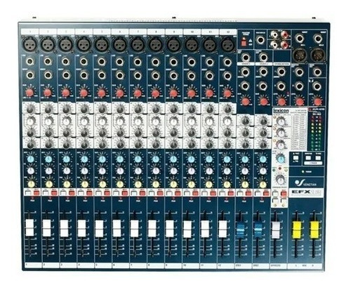 Consola Sonido Audio Mixer 12 Canales Efectos Venetian Efx12