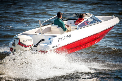 Lancha Piccini 165s Open C/ Honda Bf90 Hp 4t Full 0hs
