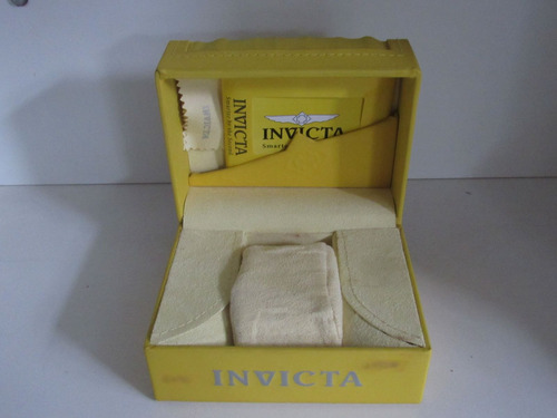 Invicta Grande Caixa De Relógio Stank Maleta Amarela Amarelo (Usado)